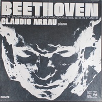 Philips : Arrau - Beethoven Sonatas Volume 01